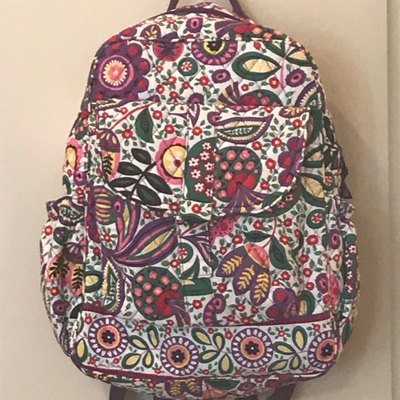 Vera Bradley Handbags - Vera Bradley Retired Viva La Vera Large Backpack